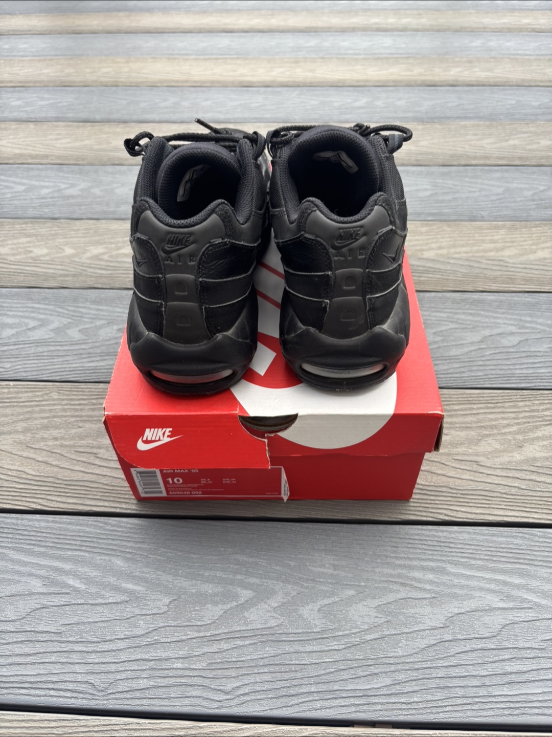 Nike Air Max 95 Triple Black - photo 3