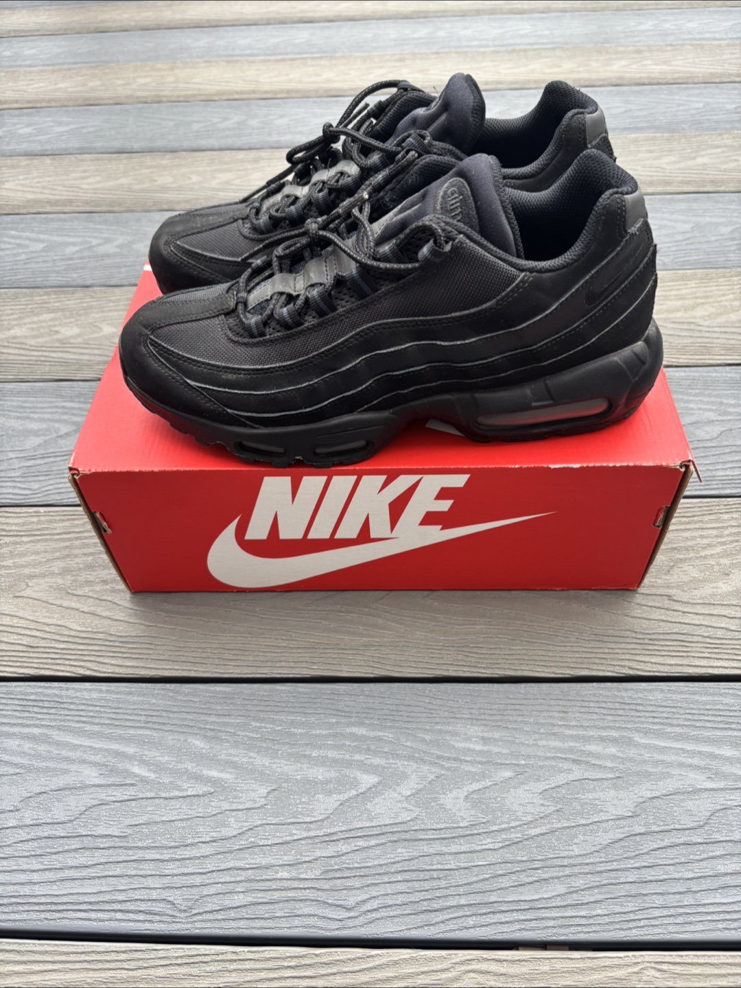 Nike Air Max 95 Triple Black - photo 4
