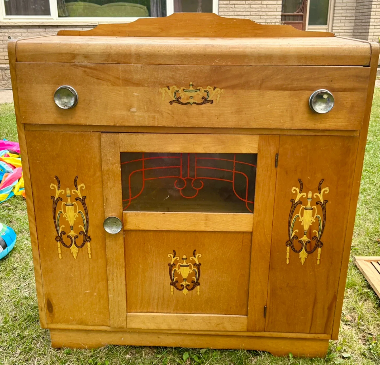 Vintage Wooden Cabinet thumbnail