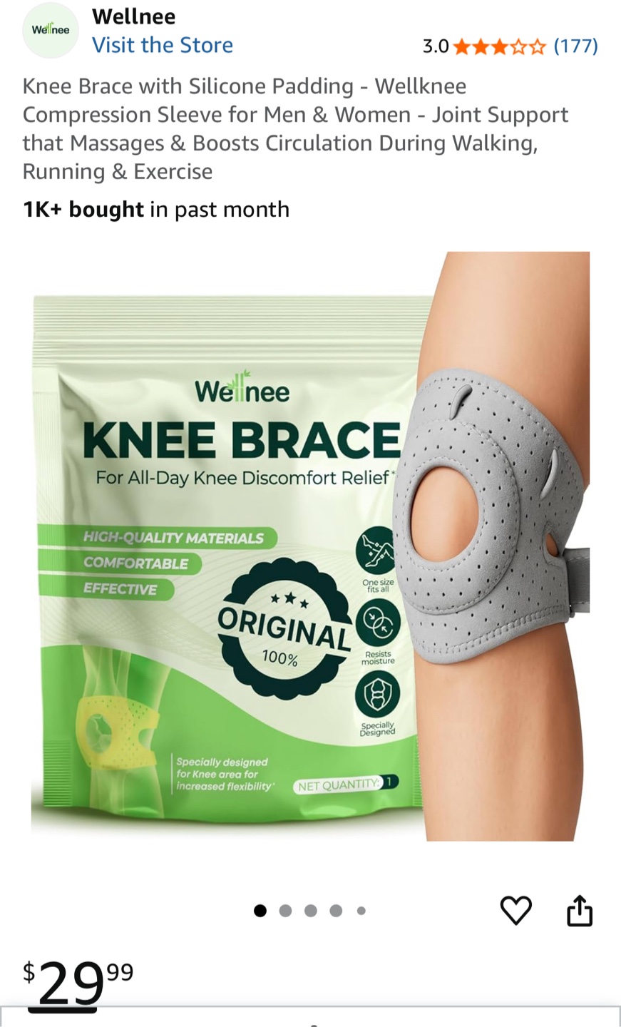 Knee Brace - One Size Fits All - photo 2
