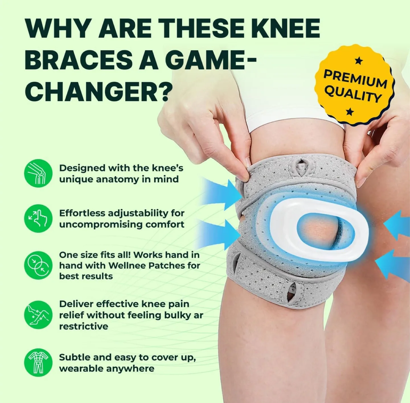 Knee Brace - One Size Fits All image indicator(3)