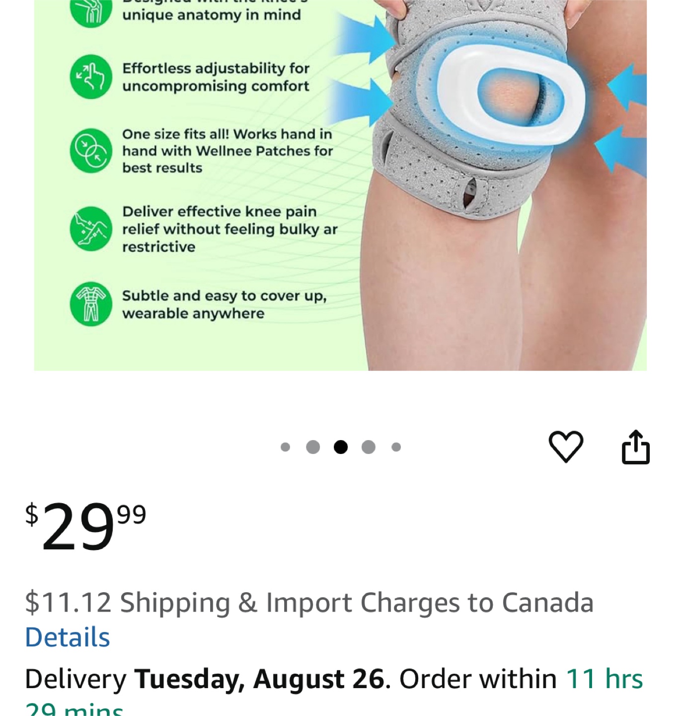 Knee Brace - One Size Fits All - photo 4