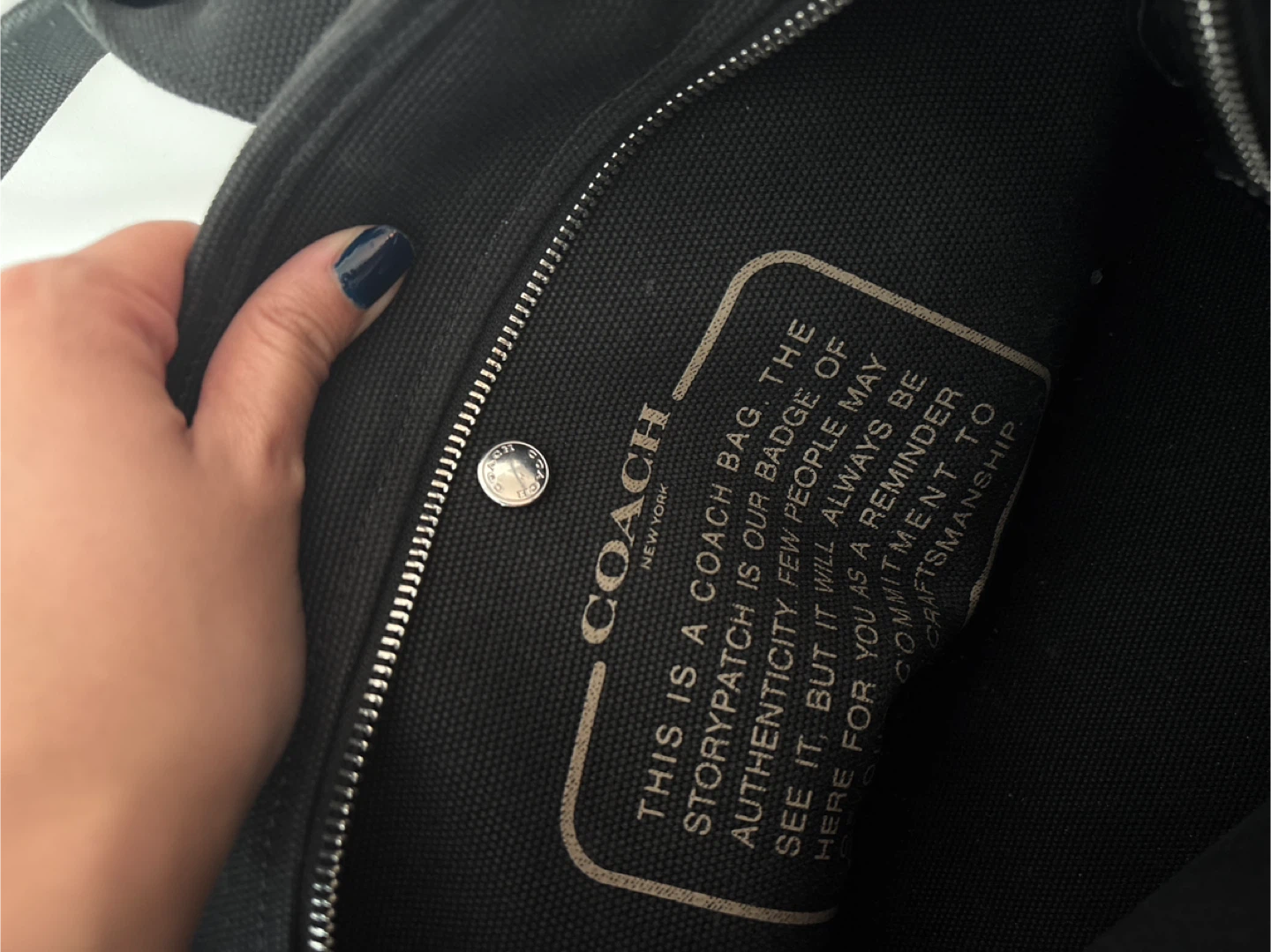 Coach Cargo Tote Bag 26 - Black - photo 5