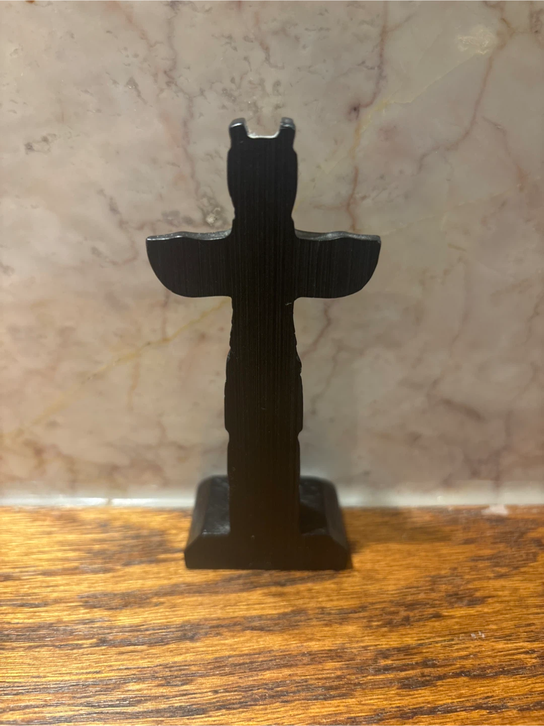 Black Totem Pole Figurine - photo 3
