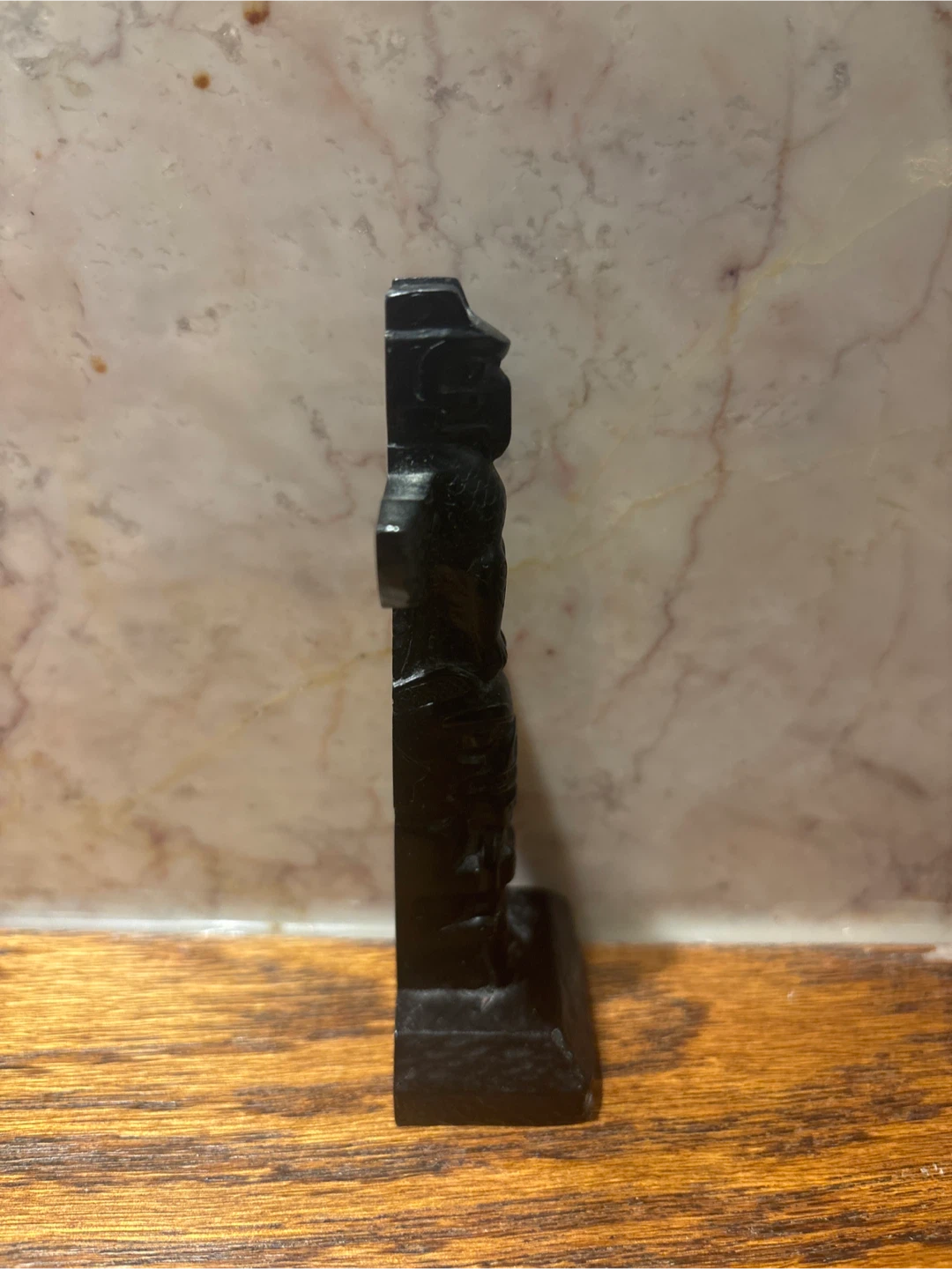 Black Totem Pole Figurine - photo 4