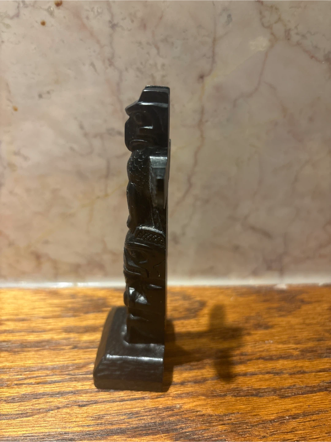Black Totem Pole Figurine - photo 2