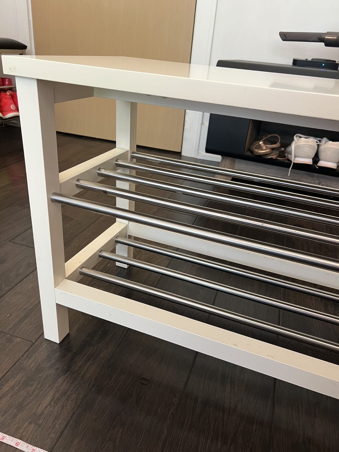 IKEA TJUSIG Bench with Shoe Storage - photo 4