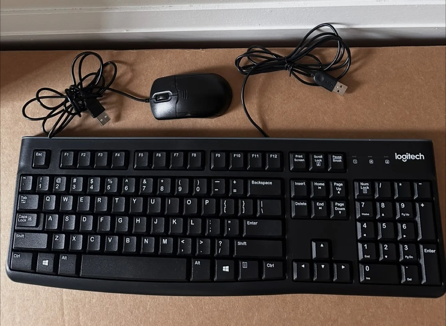 Logitech Keyboard and Mouse Combo thumbnail