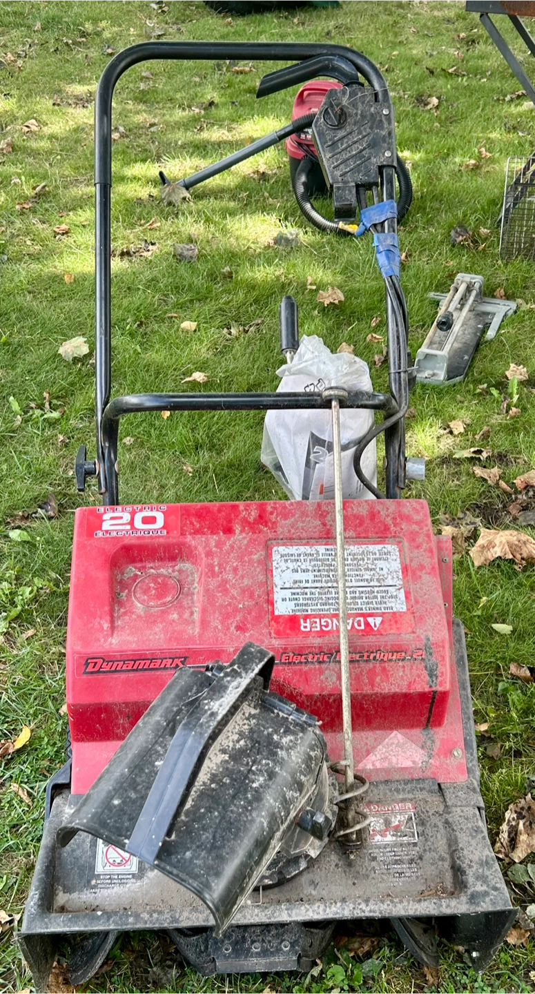 Dynamark Electric 20 Snowblower