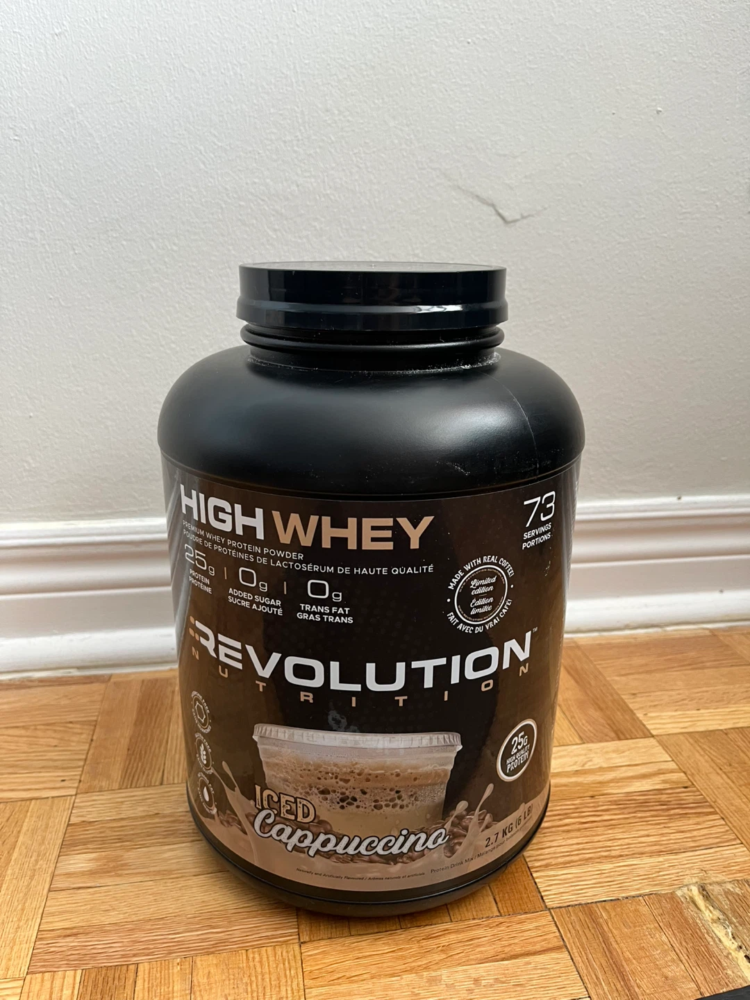 6LB Revolution Nutrition High Whey - Iced Cappuccino