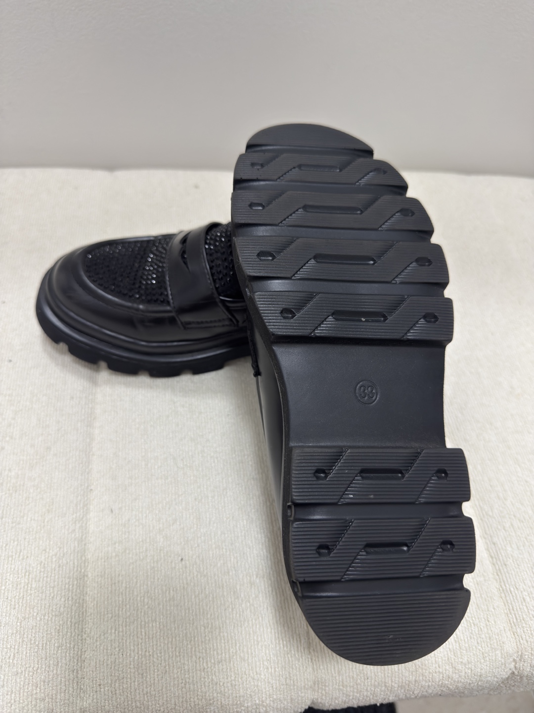Black Loafers - Size 33 / 2Y - photo 3