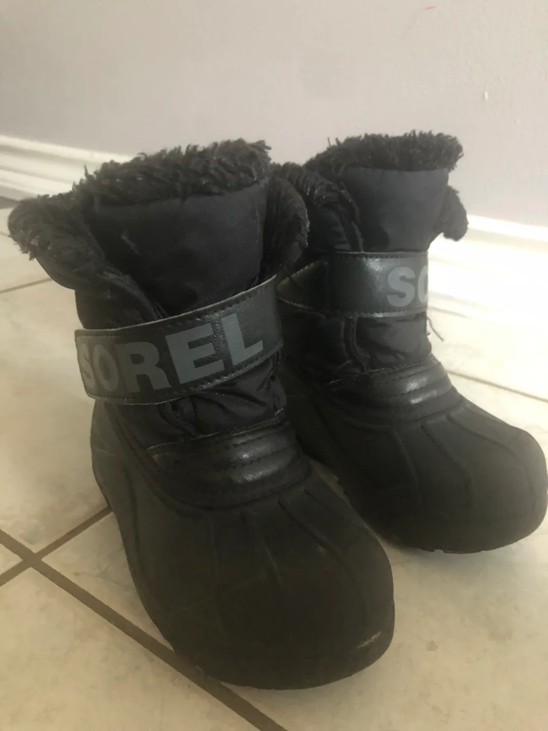 Sorel Black Winter Boots size USA 11.uk 10.eur 28. thumbnail
