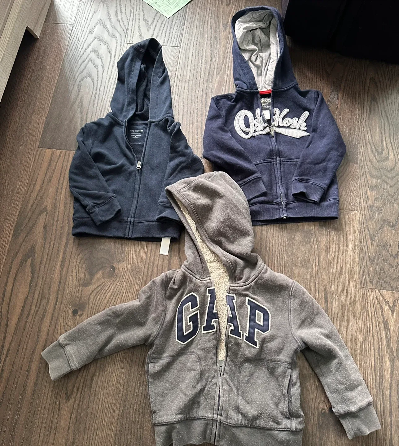 Kids' Hoodies - GAP, Joe fresh & OshKosh B'gosh - size 3T thumbnail