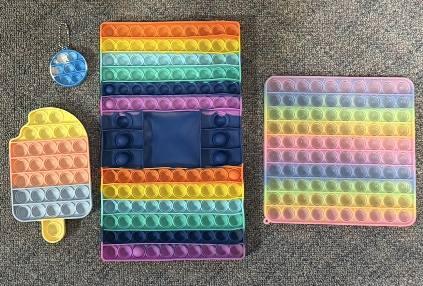 Rainbow Pop It Fidget Toys - Lot of 4, $10 - photo 2