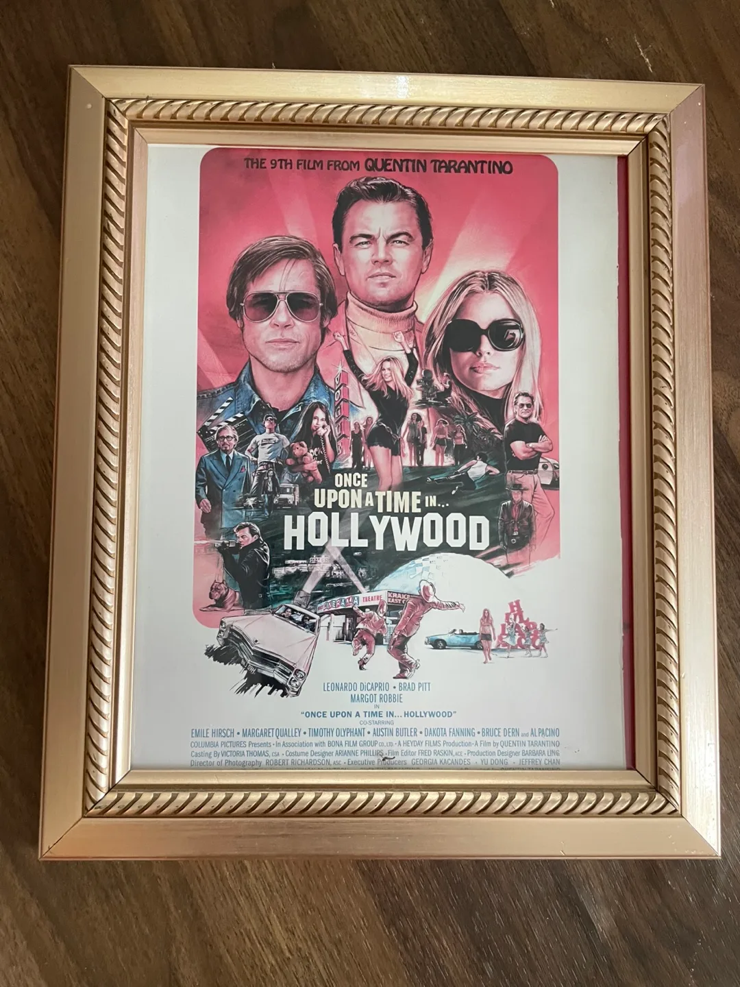 Once Upon a Time in Hollywood Framed Poster thumbnail