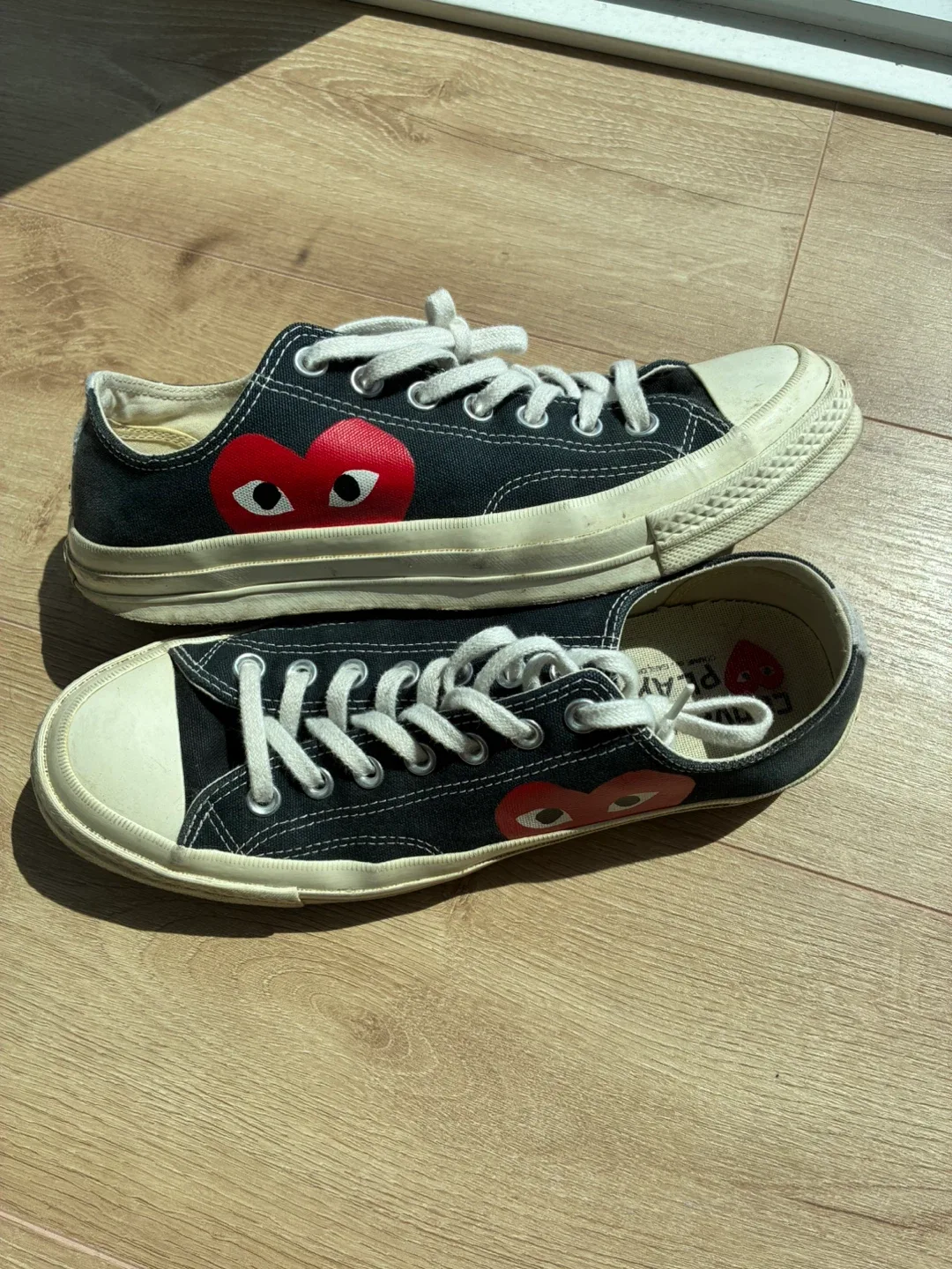 Cdg  Converse Low Top Sneakers thumbnail
