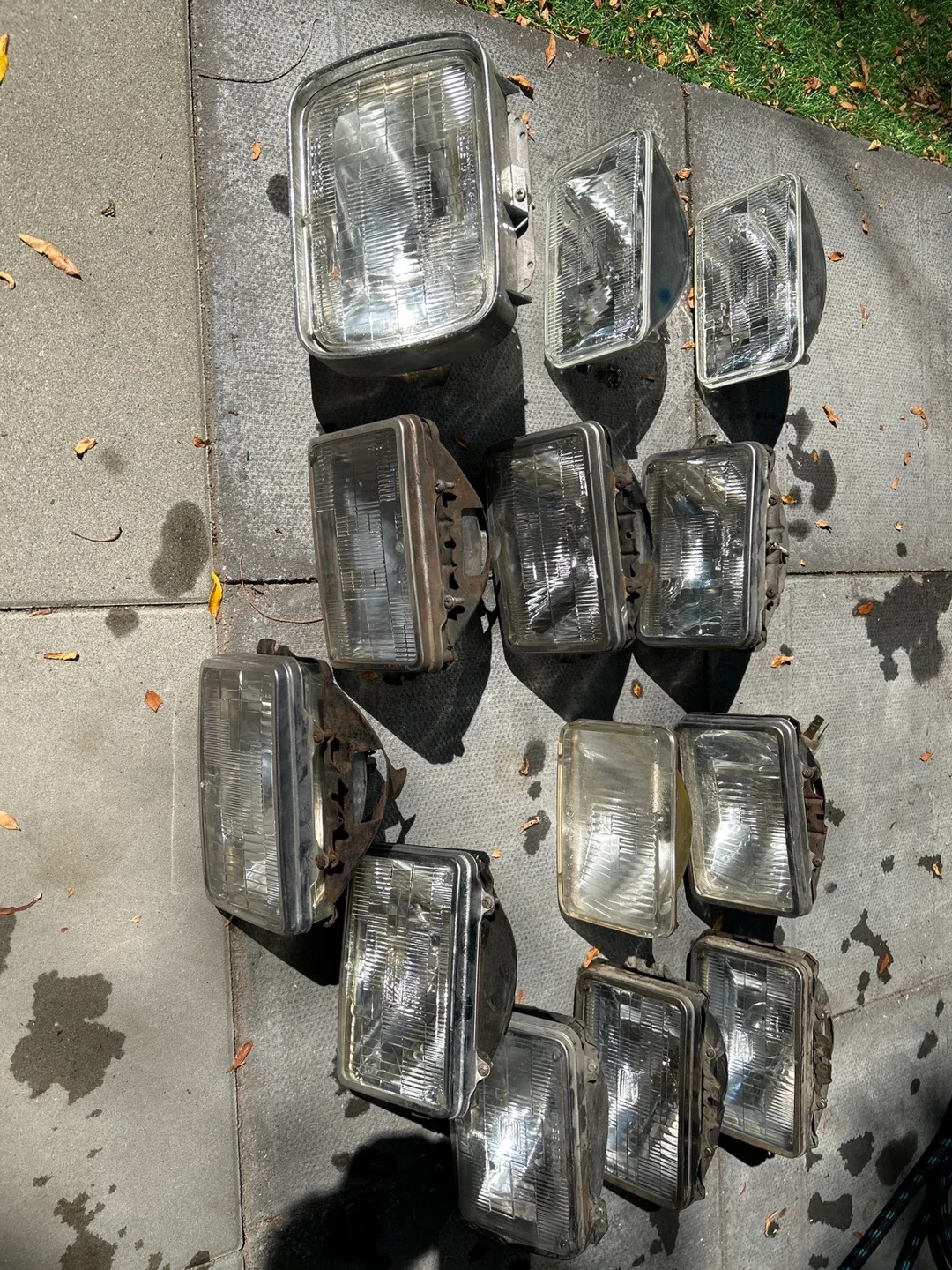 Vintage Used Car Headlights - Assorted thumbnail
