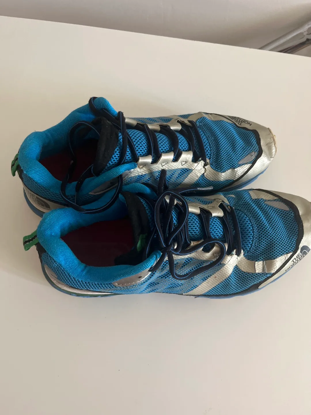 The North Face Light Blue Running Shoes thumbnail