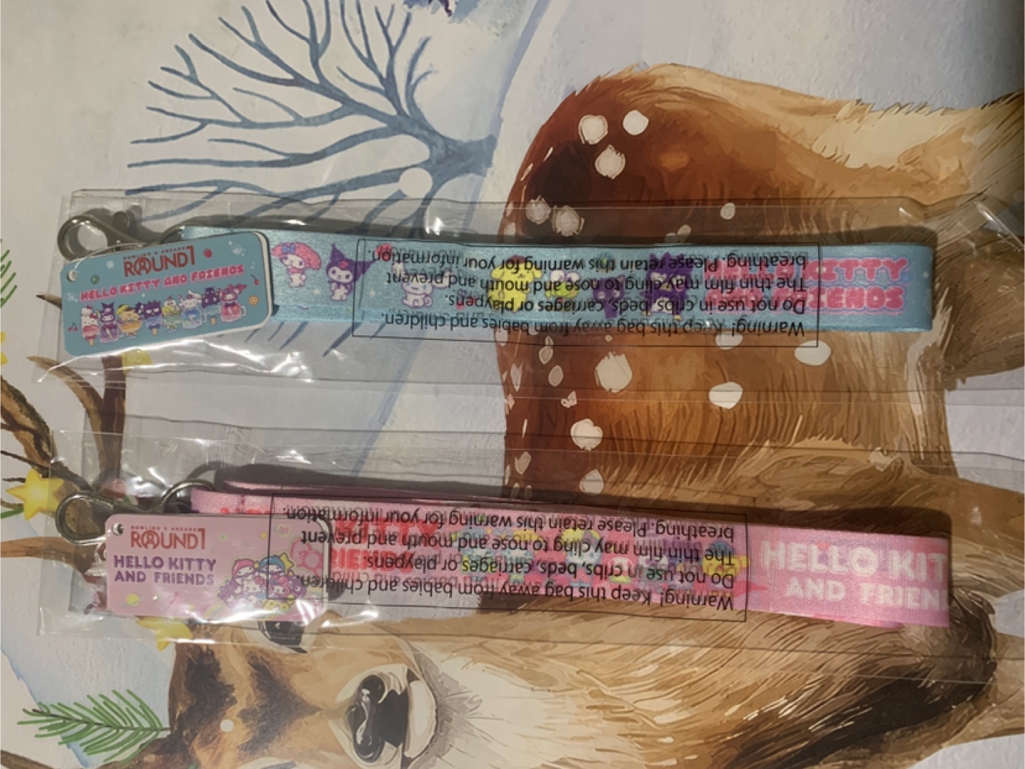 New Round 1 Hello Kitty & Friends Lanyard
