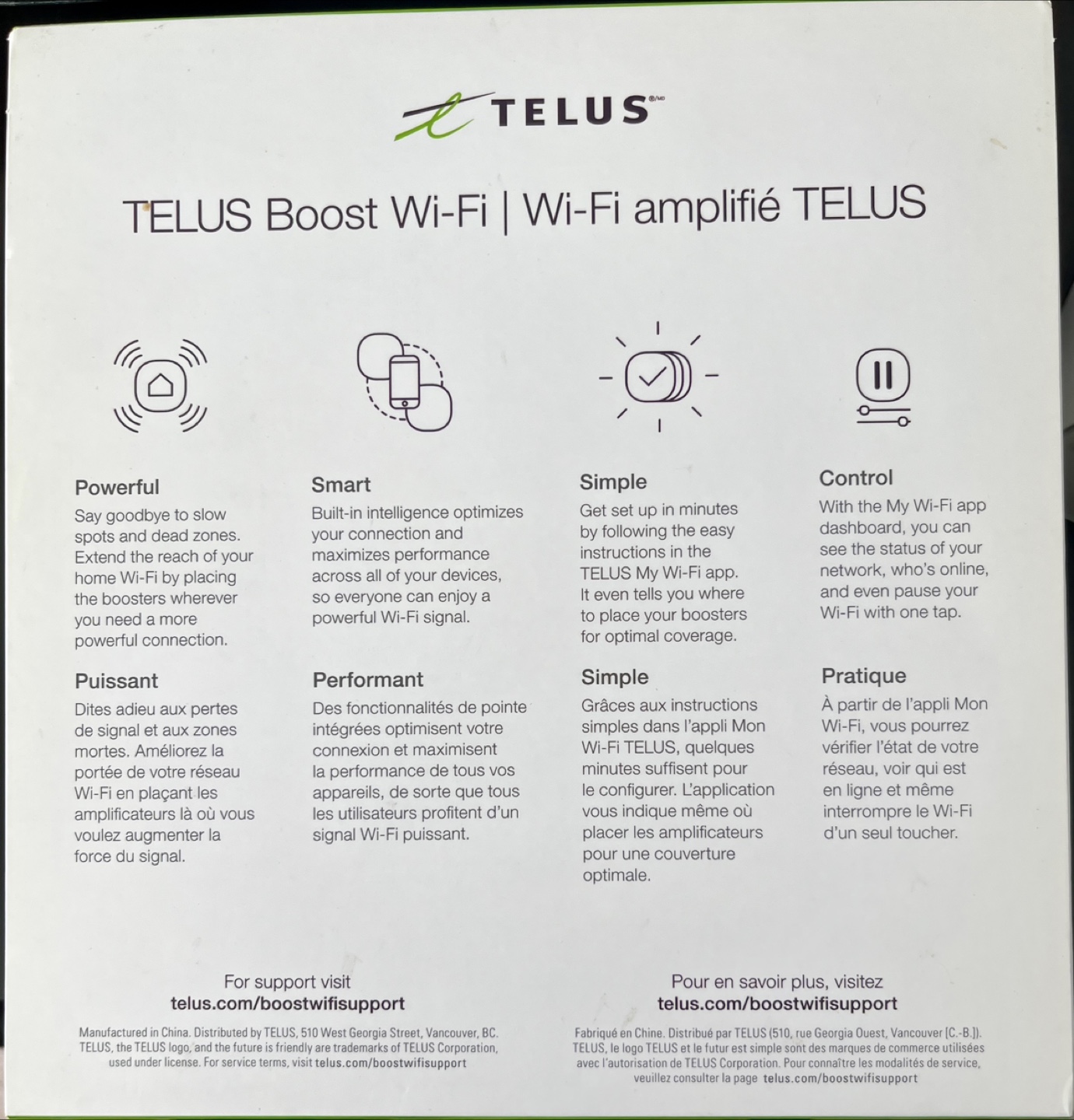 Telus Boost Wi-Fi Expansion Pack - Like New! - photo 3