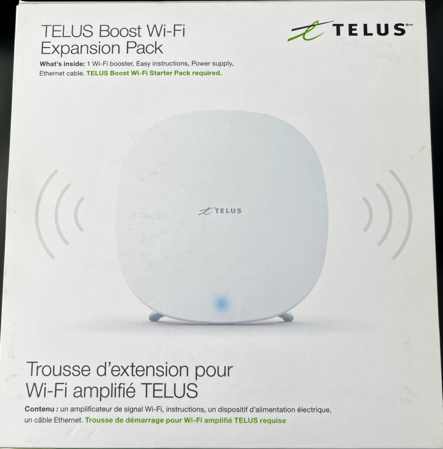 Telus Boost Wi-Fi Expansion Pack - Like New!