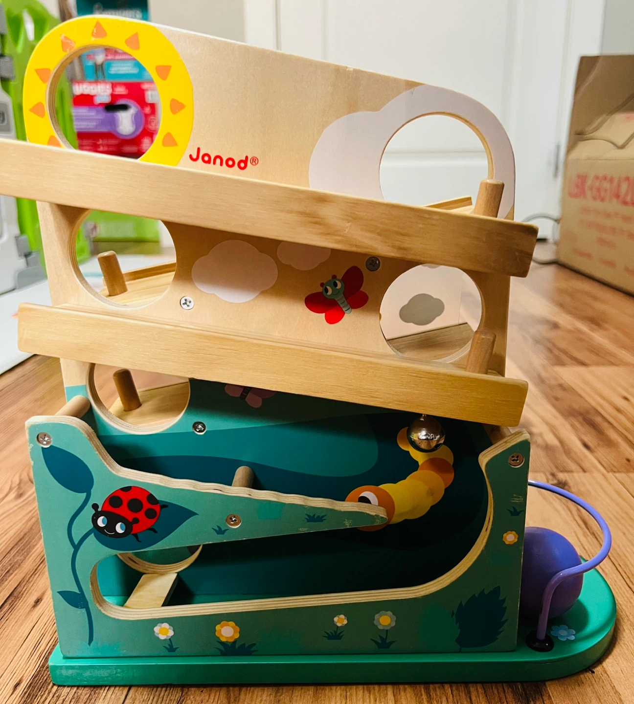 Janod Wooden Ball Track