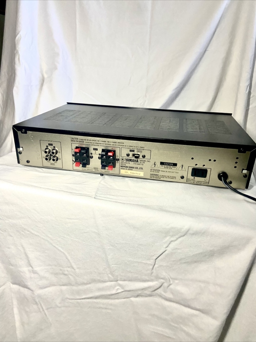 Yamaha M-35 Pre-Amp - photo 5
