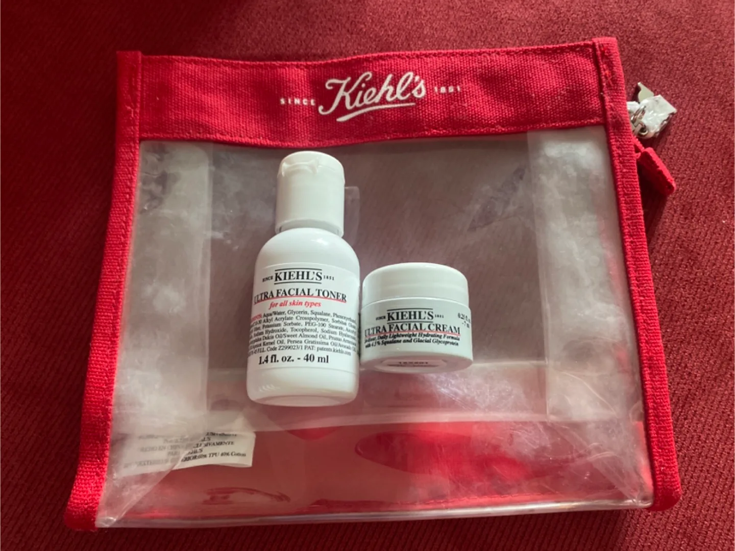 Kiehl's Ultra Facial Toner & Cream travel Set thumbnail