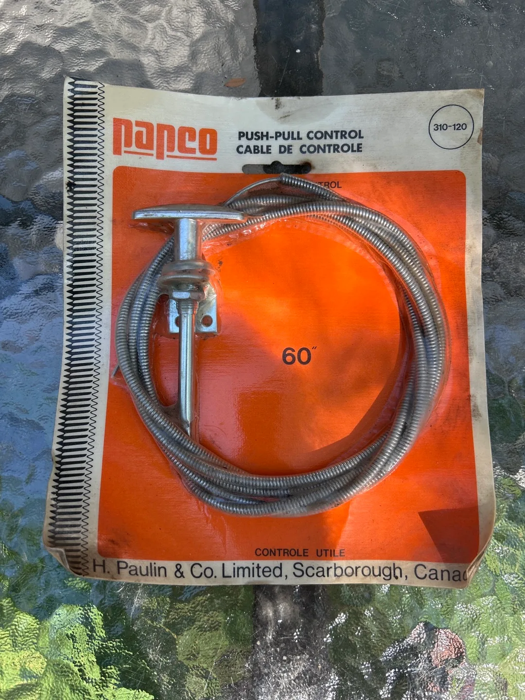New Napco Push-Pull Control Cable 60" thumbnail