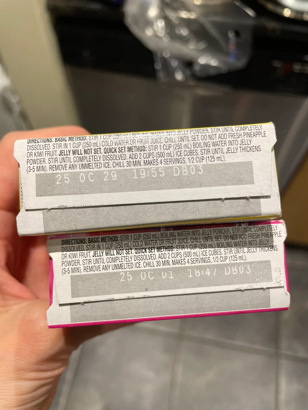 Jell-O Raspberry & Lemon Jelly Powder image indicator(3)