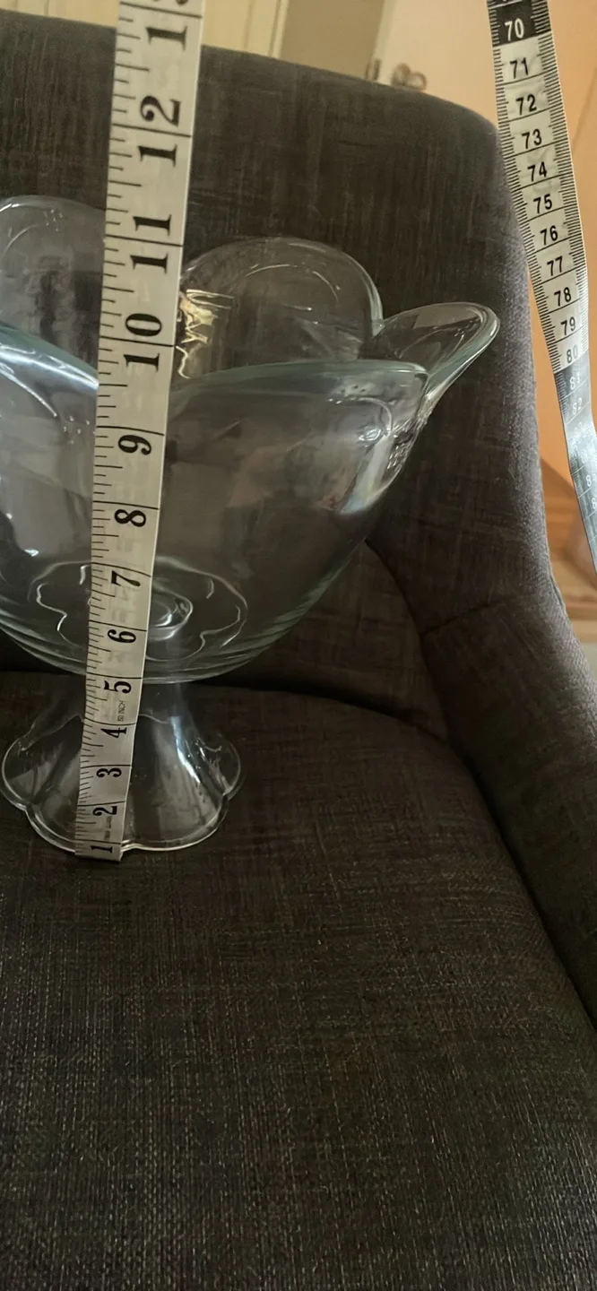 Pfalzgraff Blossom Pedestal Centerpiece Bowl thumbnail