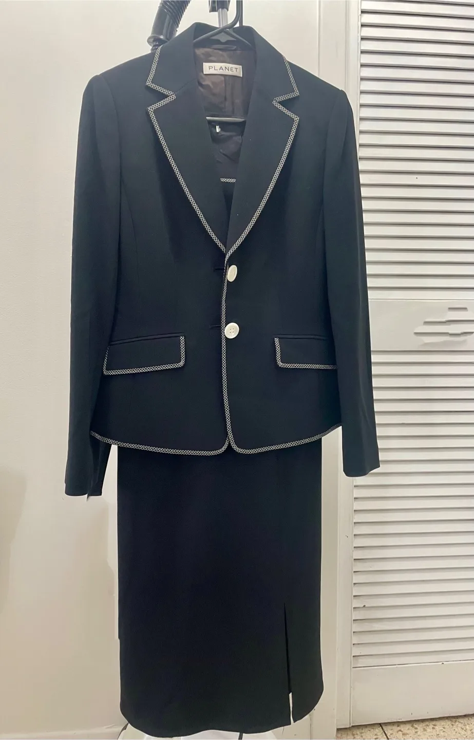 Black Dress Suit Set image indicator(2)