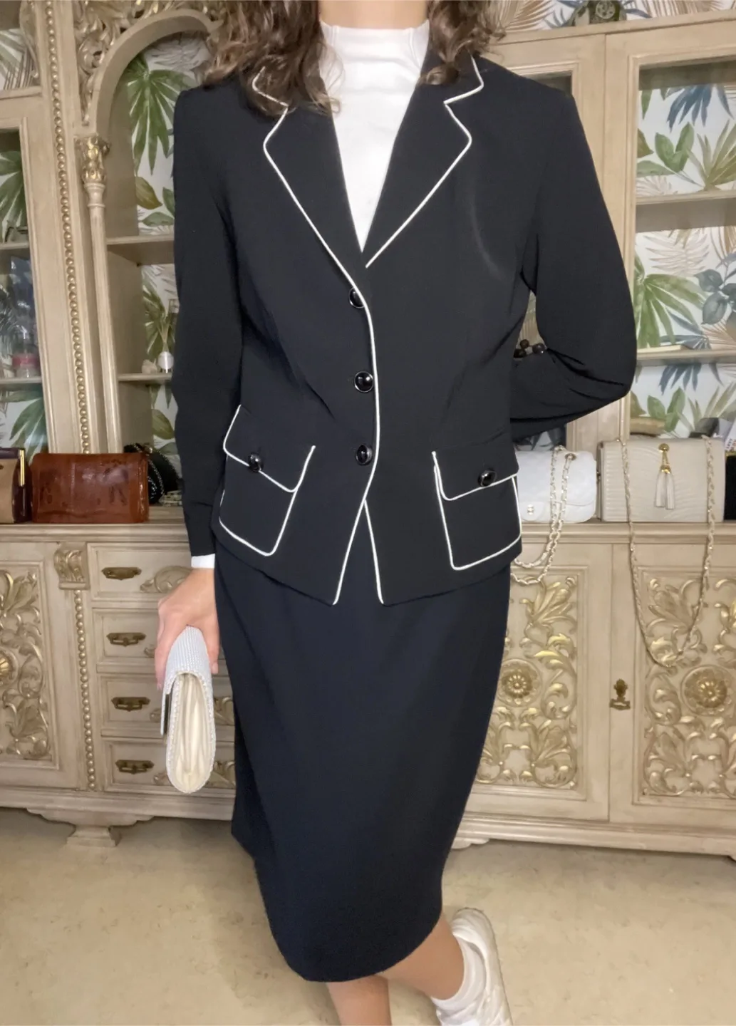 Black Dress Suit Set thumbnail