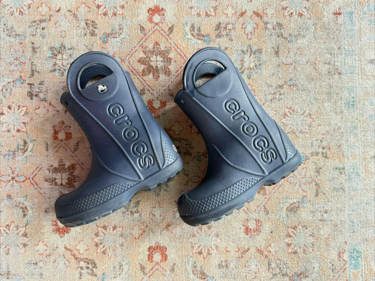 Crocs toddler Rainboots size c8 thumbnail
