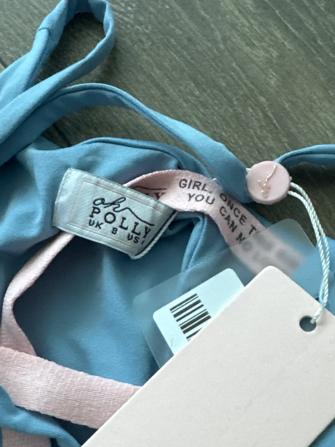 Oh Polly Blue Mini Dress - US 4 image indicator(4)