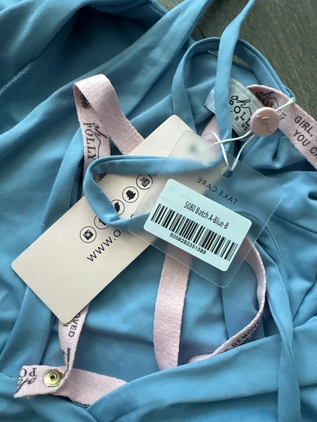 Oh Polly Blue Mini Dress - US 4 image indicator(5)