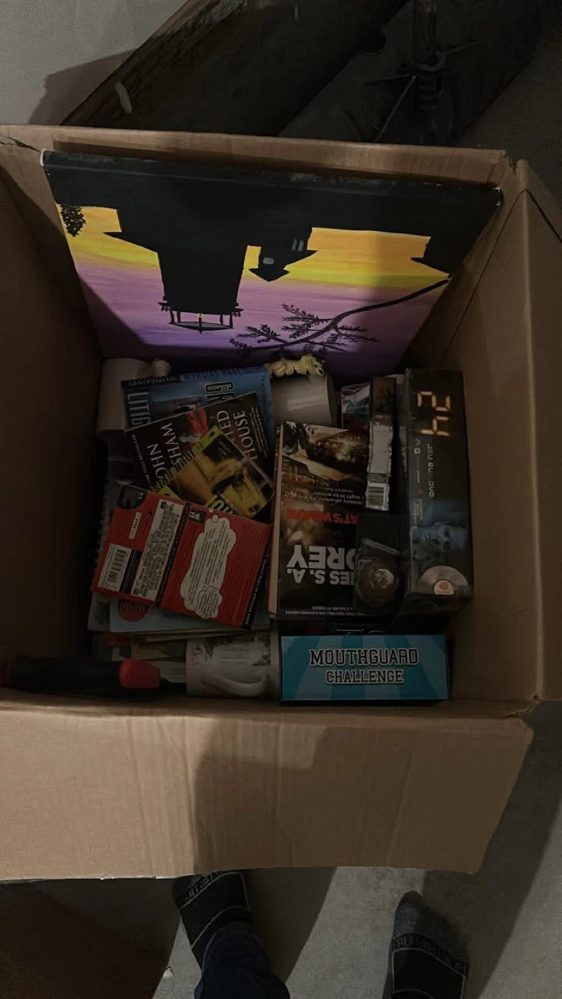 FREE BOX OF RANDOM STUFF