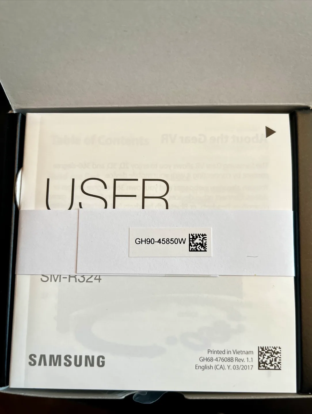 New Samsung Gear VR with Controller image indicator(6)