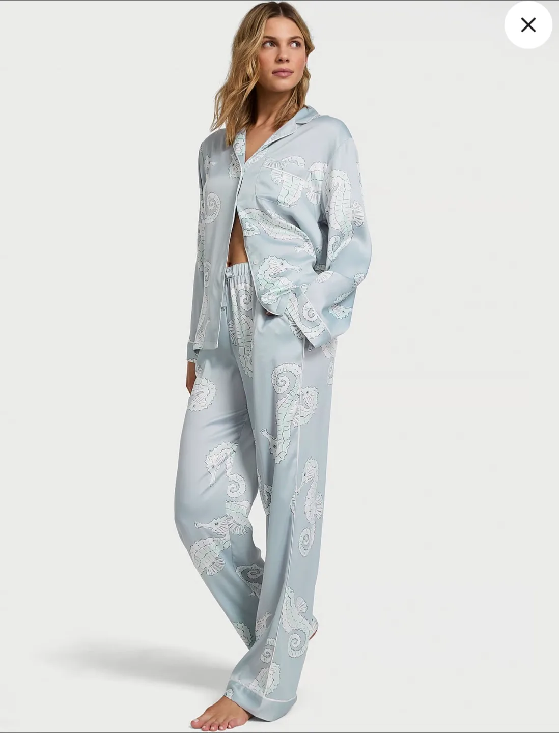 Victoria's Secret Seahorse Pajama Set - New image indicator(3)