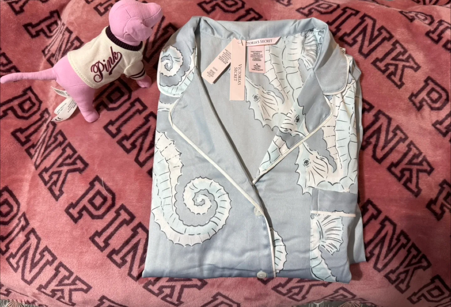Victoria's Secret Seahorse Pajama Set - New image indicator(5)