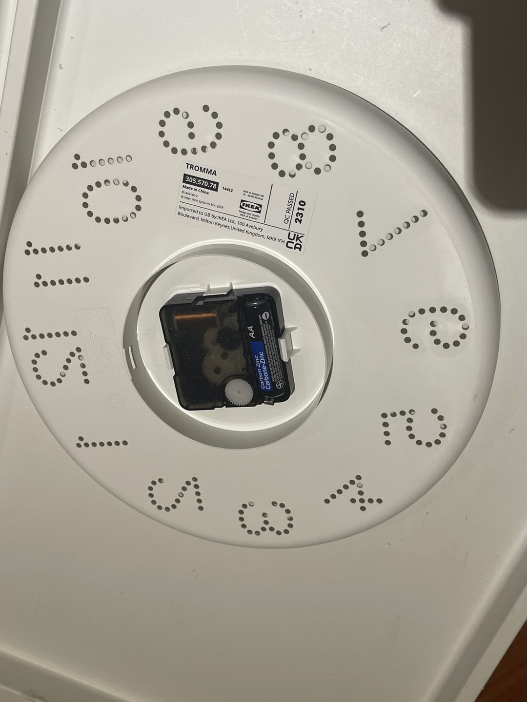 IKEA Tromma Wall Clock & Klipsk Bed Tray - photo 4