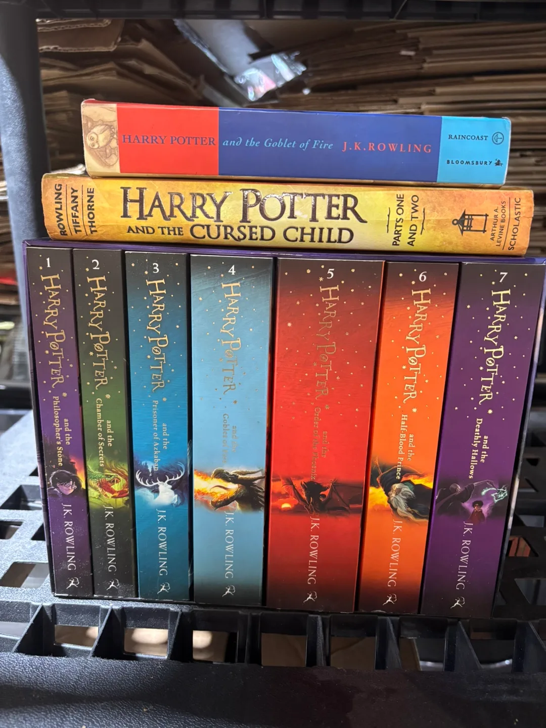 Harry Potter Book Set (Books 1-7)