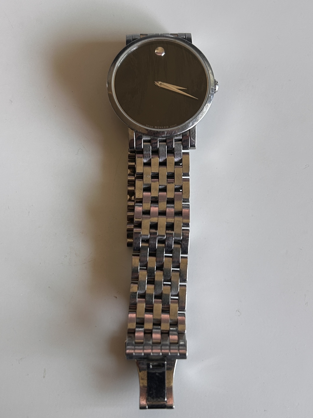 Movado Stainless Steel Watch