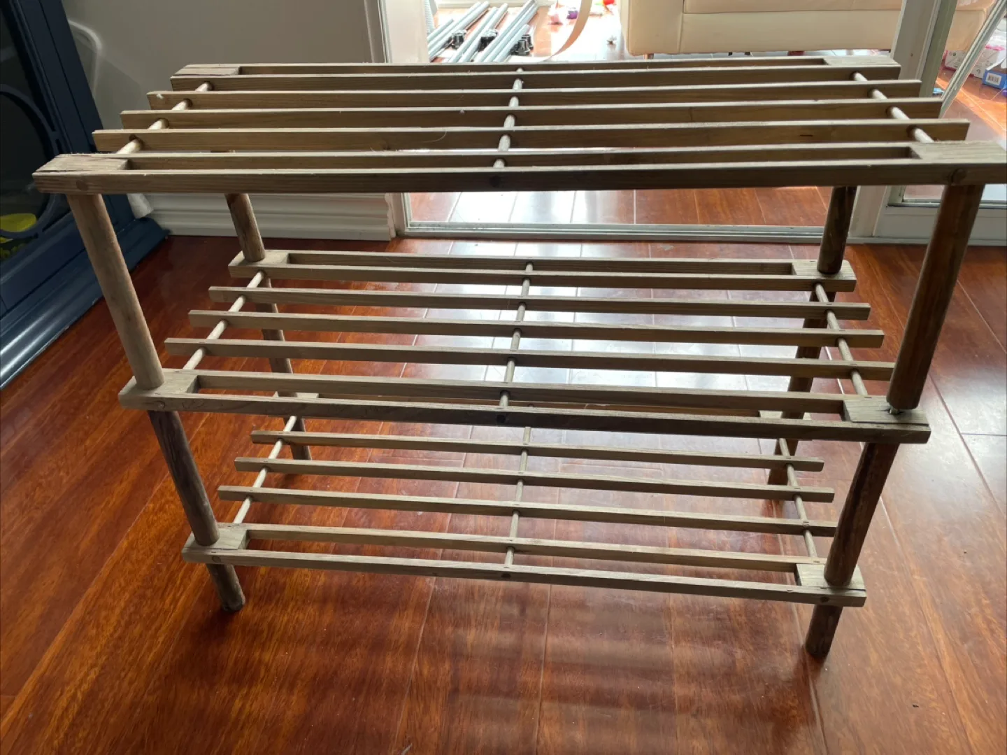 Wooden Shoe Rack thumbnail