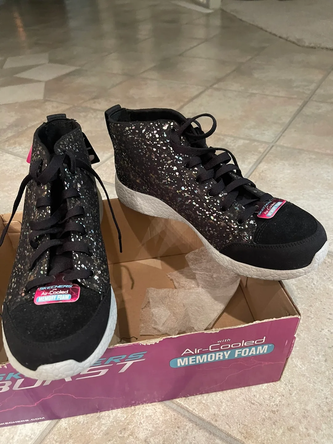 Skechers Burst Air-Cooled Memory Foam Shoes thumbnail