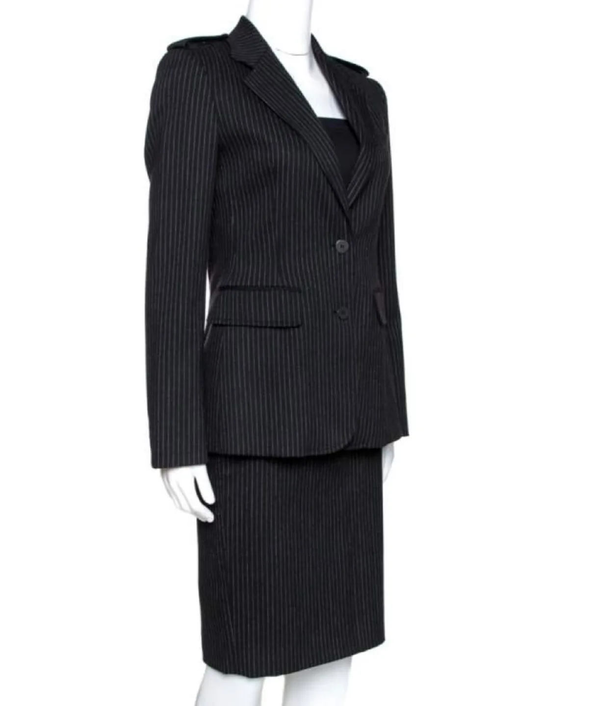 Pinstripe Dress $ Suit Set thumbnail