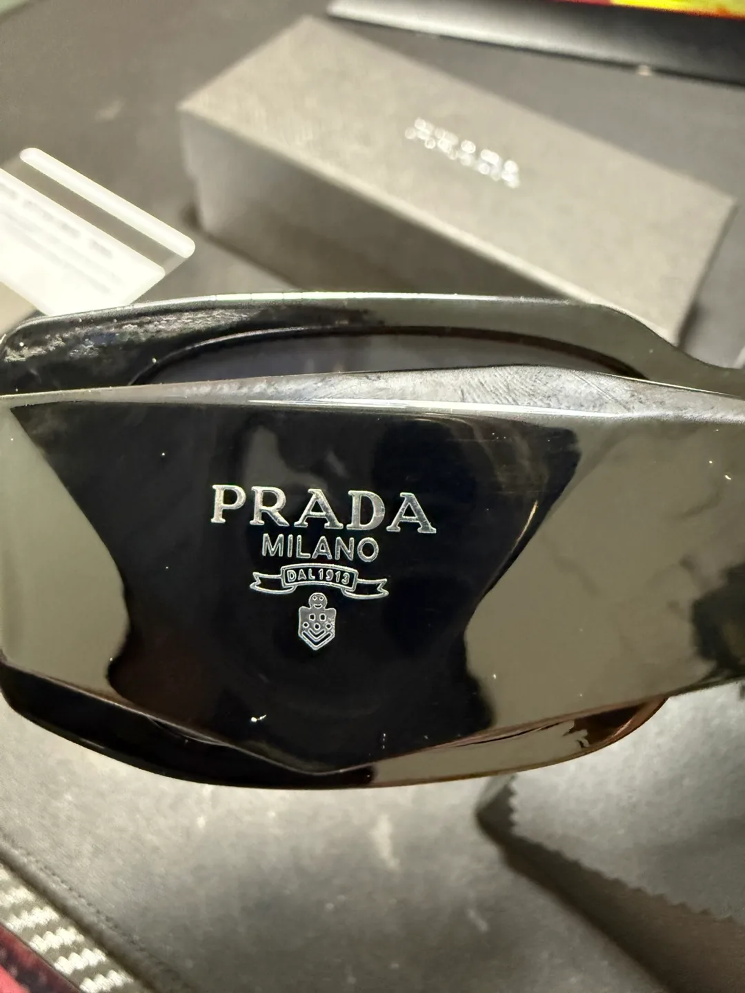Prada SPR17WS Black Sunglasses image indicator(3)