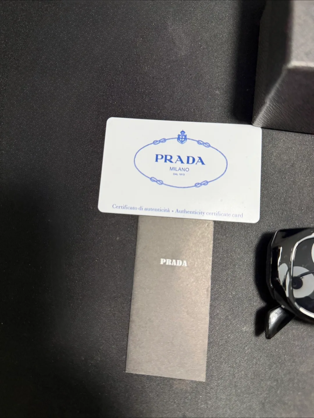 Prada SPR17WS Black Sunglasses image indicator(6)