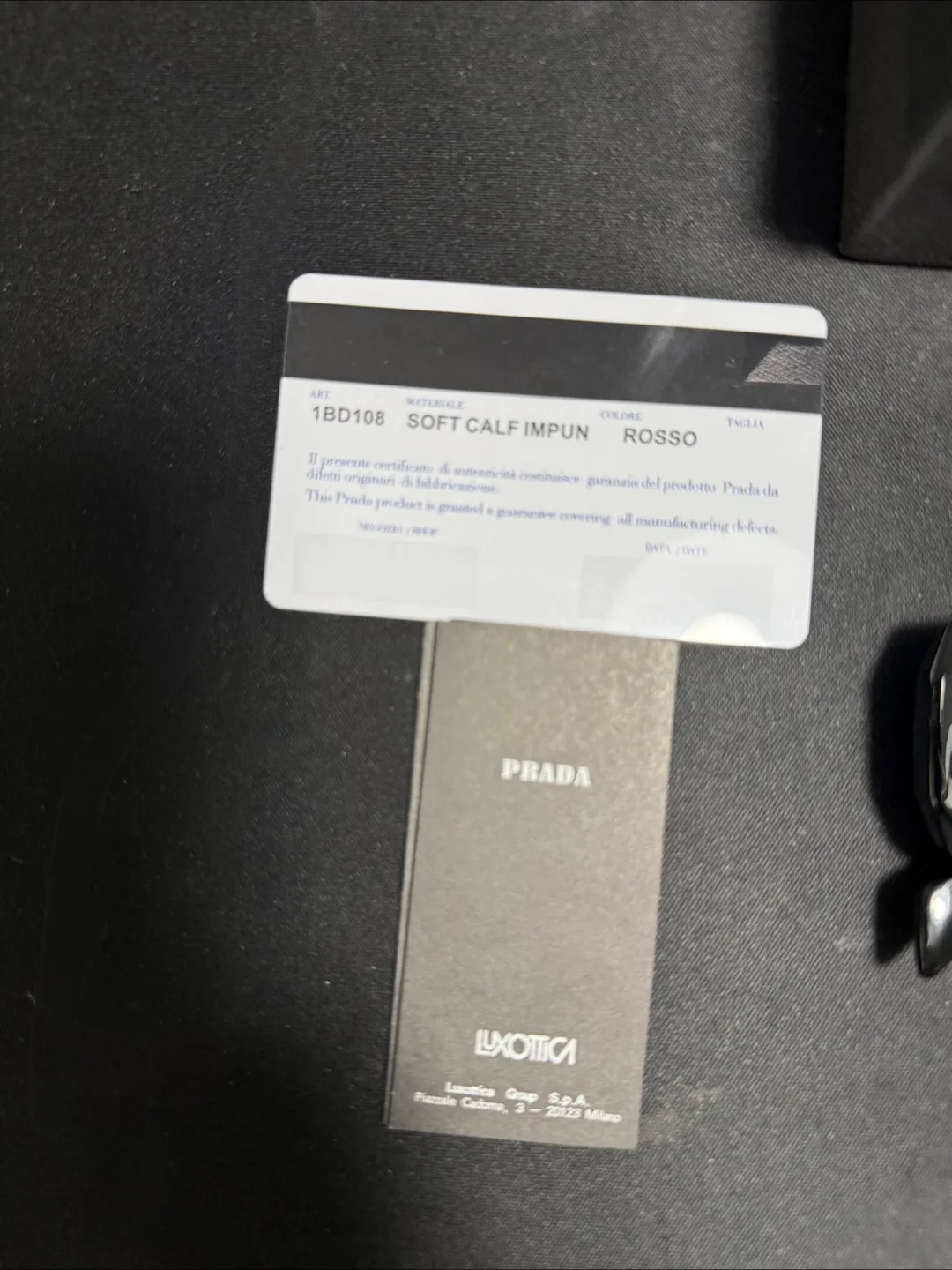 Prada SPR17WS Black Sunglasses image indicator(7)