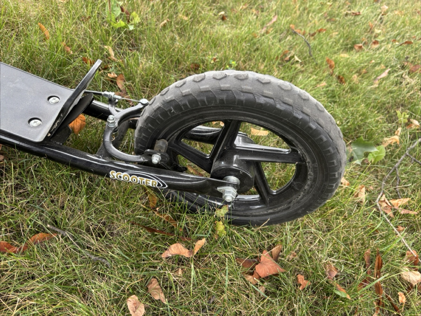 Used Black Scooter - photo 3